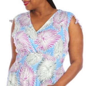 ***NEW WITH TAGS*** Ana & Rose Fashion Floral High Low Dress Size 1X